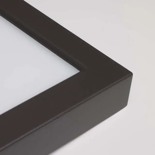 Alt view image 4 of 4 - 10.5w 5.5-in Flush Mount LED Fixture 3000K Square Shape Bronze Finish 120v