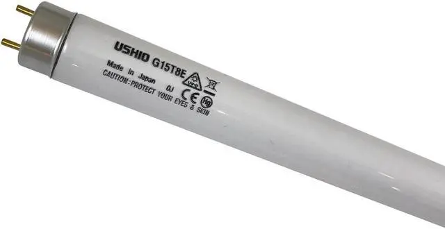 Main image of USHIO G15T8E 14.7W Midrange UV-B 306nm Blacklight Tube - 3000319
