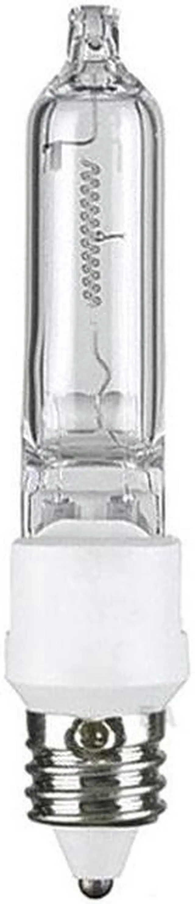 Alt view image 2 of 4 - Ushio 1000988 - JCV120V-75WGSN/E11 Screw Base Single Ended Halogen Light Bulb