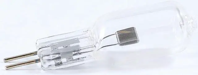 Alt view image 3 of 3 - BULBAMERICA EVC 250 watt 24 volt G6.35 2-pin base halogen bulb