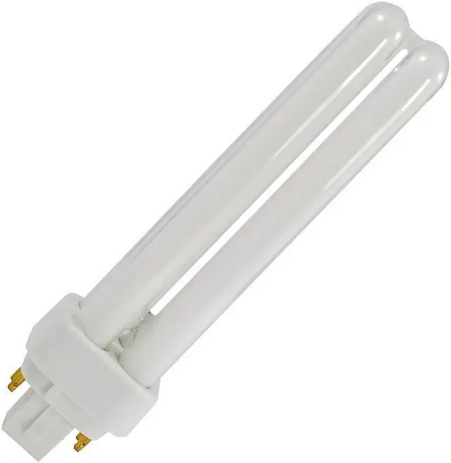 Alt view image 2 of 4 - Sylvania 21113 - CF26DD/827/ECO Double Tube 2 Pin Base Compact Fluorescent Light Bulb