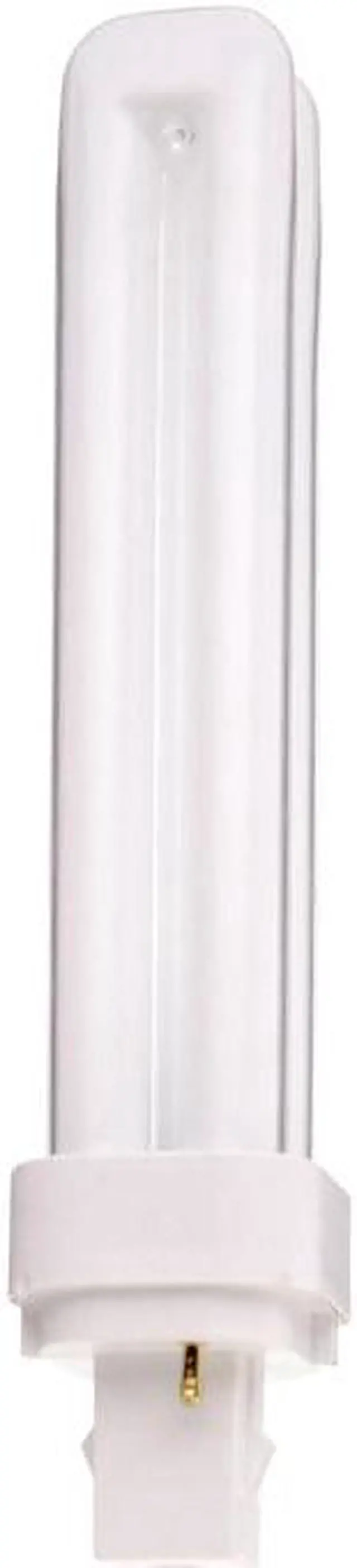 Alt view image 2 of 6 - Satco S8328 26W Double Tube 2-Pin G24D-3 Plug-In base 4100K fluorescent bulb
