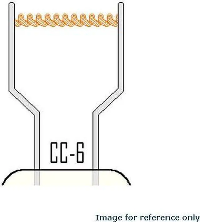 Alt view image 3 of 3 - H7553 - 12w 6v PAR36 Sealed Beam Light Bulb - GE 43570 Replacement