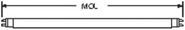 Alt view image 6 of 6 - GE 12774 5106CW - 6w T5 Low Voltage Miniature Aircraft Aviation Fluorescent Lamp