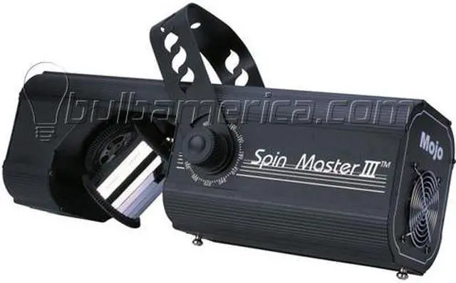 Main image of OPTIMA LIGHTING Mojo Spin Master III Barrel Movement Scanner 220V
