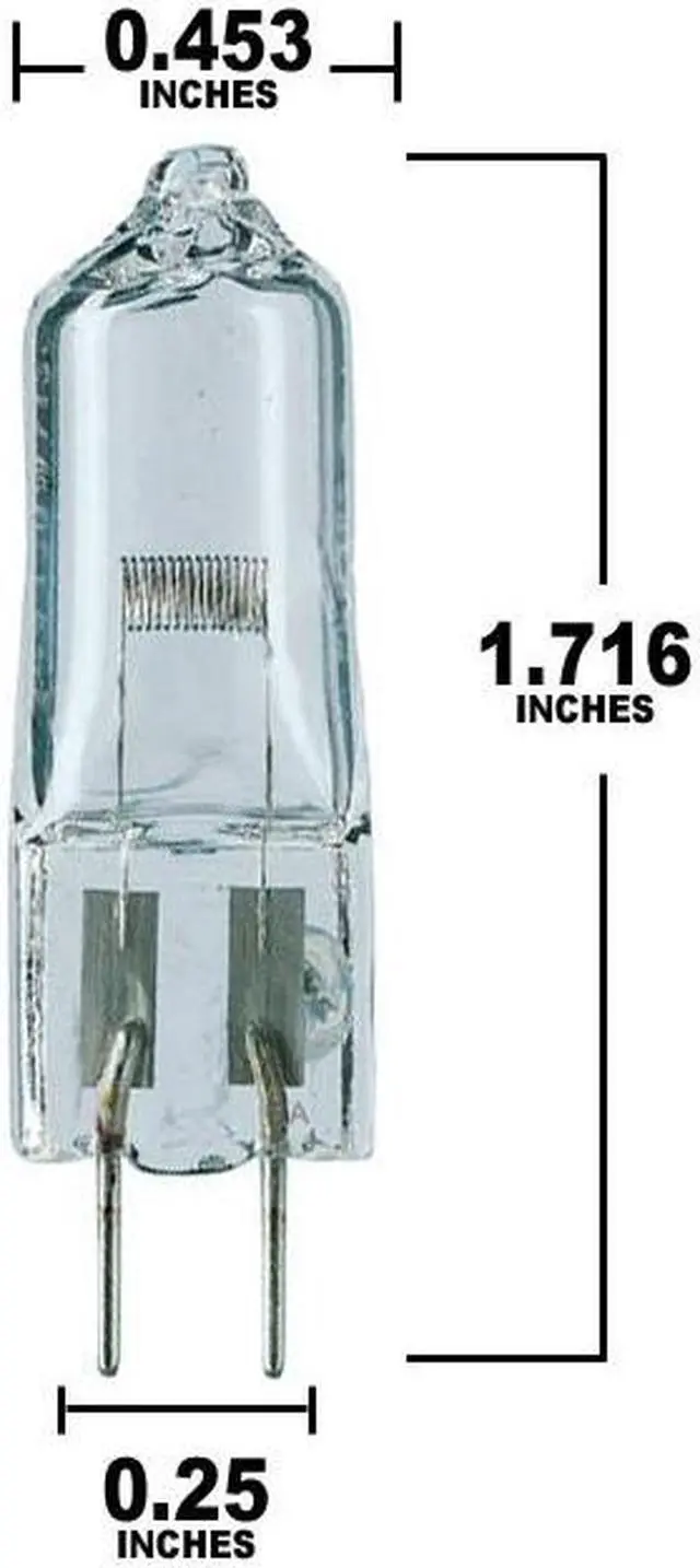 Alt view image 5 of 7 - OSRAM BRL 64610 bulb - 50w 12v HLX G6.35 Bi-Pin Halogen Light Bulb