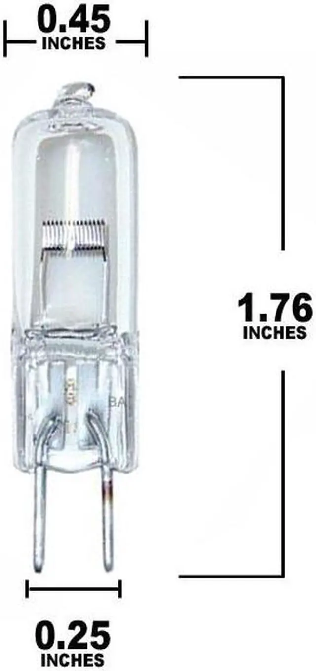Alt view image 3 of 3 - EVA 64623 bulb OSRAM HLX 100w 12v GY6.35 Single Ended Halogen light Bulb