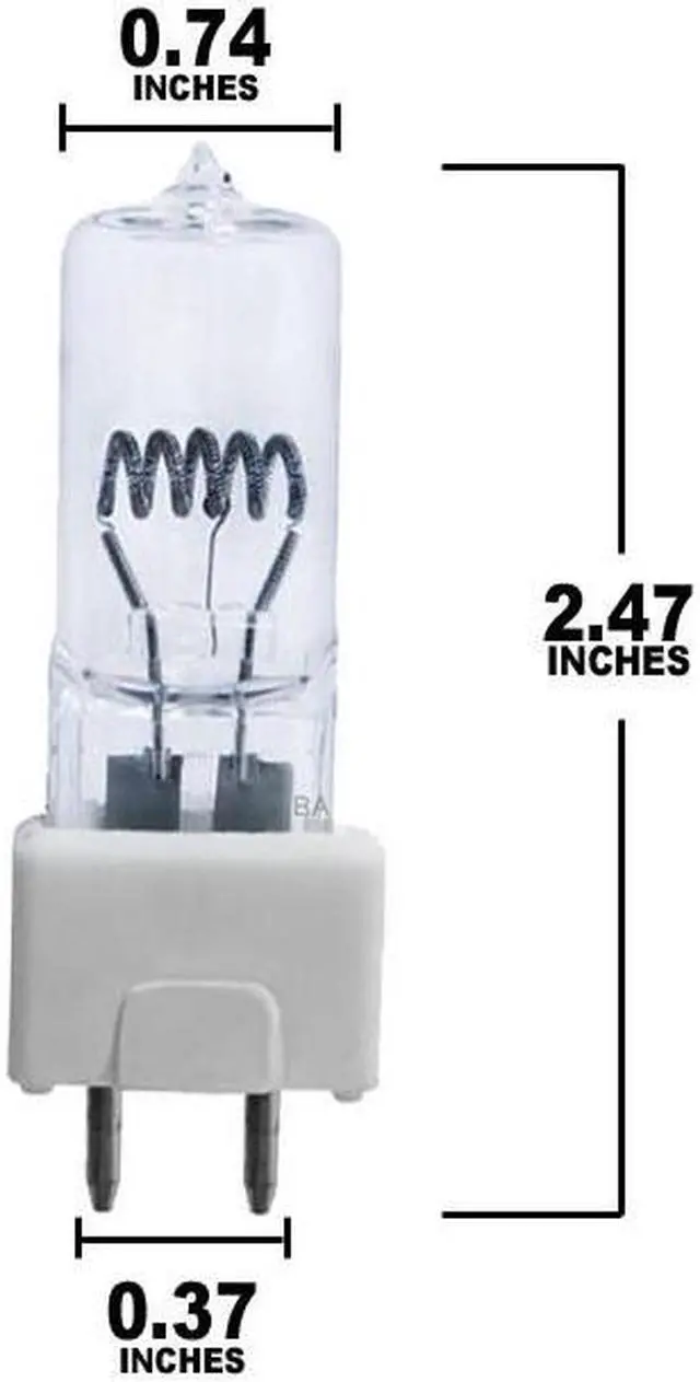 Alt view image 3 of 5 - OSRAM - FTK bulb 500w 120v Single Ended GY9.5 Halogen Light Bulb