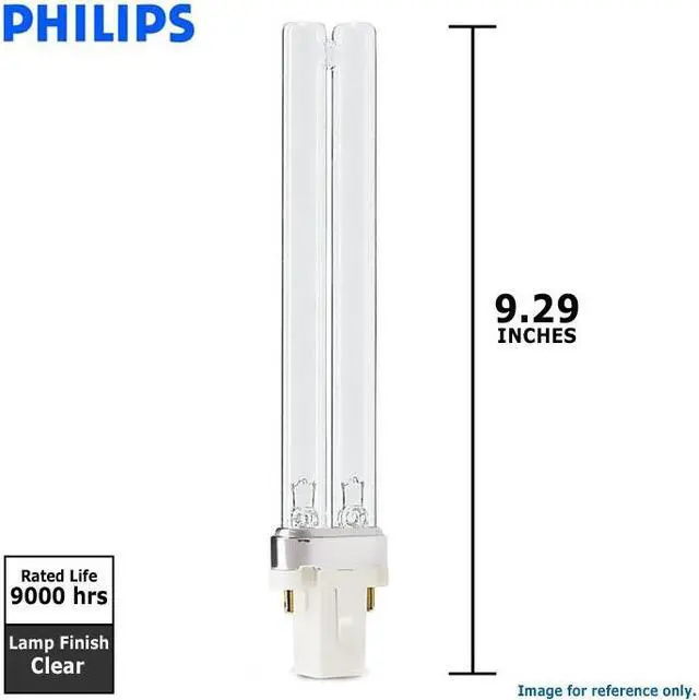 Alt view image 2 of 4 - Philips TUV PL-S Compact UVC Germicidal lamp 11w G23 base.