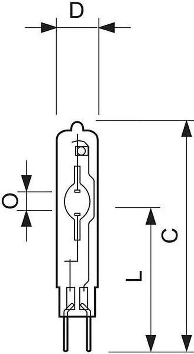 Alt view image 3 of 7 - Philips CDM-TC 20W/830 MasterColor G8.5 base 3000K HID Light Bulb
