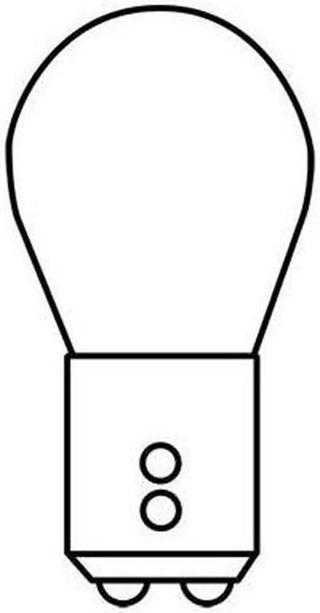 Alt view image 5 of 7 - GE 26975 1157 NA - Amber 27w S8 BAY15d 12.8v Miniature Automotive Light Bulb