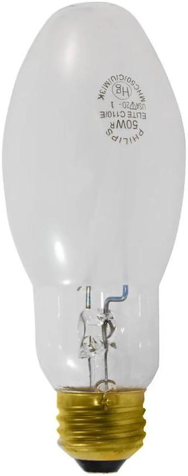 Alt view image 2 of 2 - Philips 419507 - MHC50/C/U/M/3K ELITE 50 watt Metal Halide Light Bulb