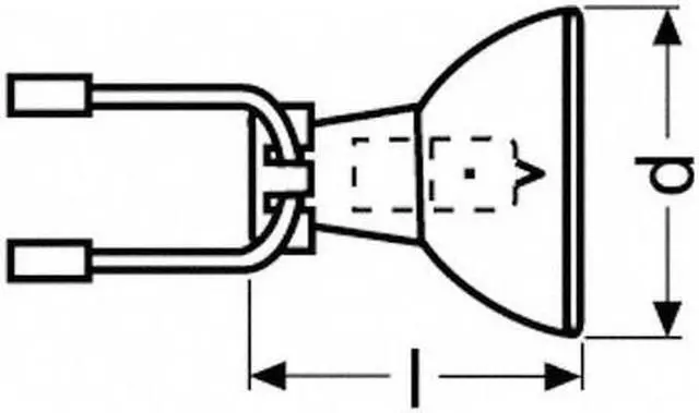 Alt view image 4 of 4 - Sylvania 58908 - 6.6A/45MR16/64337B 45-15 Aircraft Airfield Light Bulb