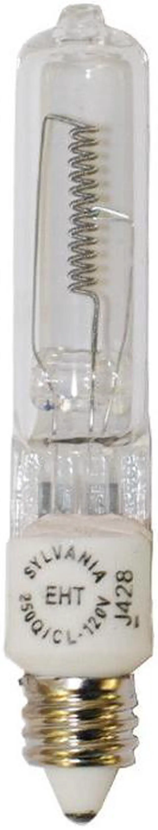 Alt view image 3 of 6 - Sylvania 58762 - 250Q/CL/MC (EHT) 120V Screw Base Single Ended Halogen Light Bulb
