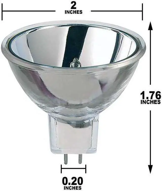 Alt view image 5 of 5 - OSRAM EKE/X 150w 21v 3150K MR16 Halogen Light Bulb