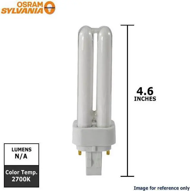 Alt view image 2 of 3 - Sylvania 21117 CF13DD/827/ECO 2700k Light Bulb