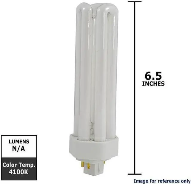 Alt view image 6 of 9 - Sylvania 20890 - CF42DT/E/IN/841 Triple Tube 4 Pin Base Compact Fluorescent Light Bulb