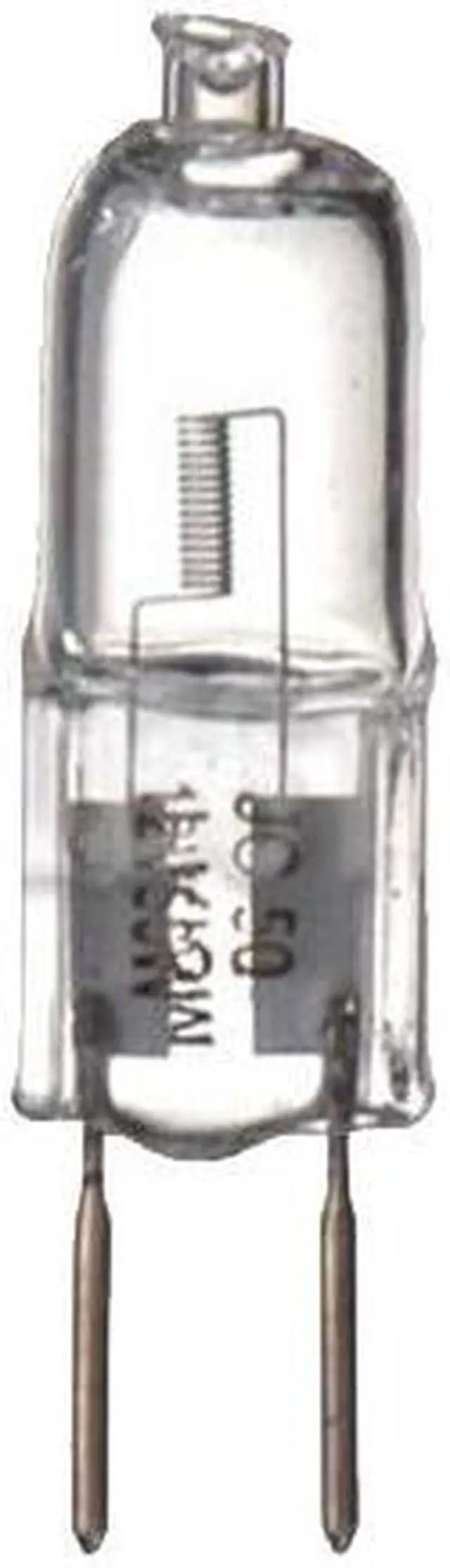Alt view image 2 of 3 - Ushio 1000807 - JC12V-100WG/GY6.35 C-8 Bi Pin Base Single Ended Halogen Light Bulb