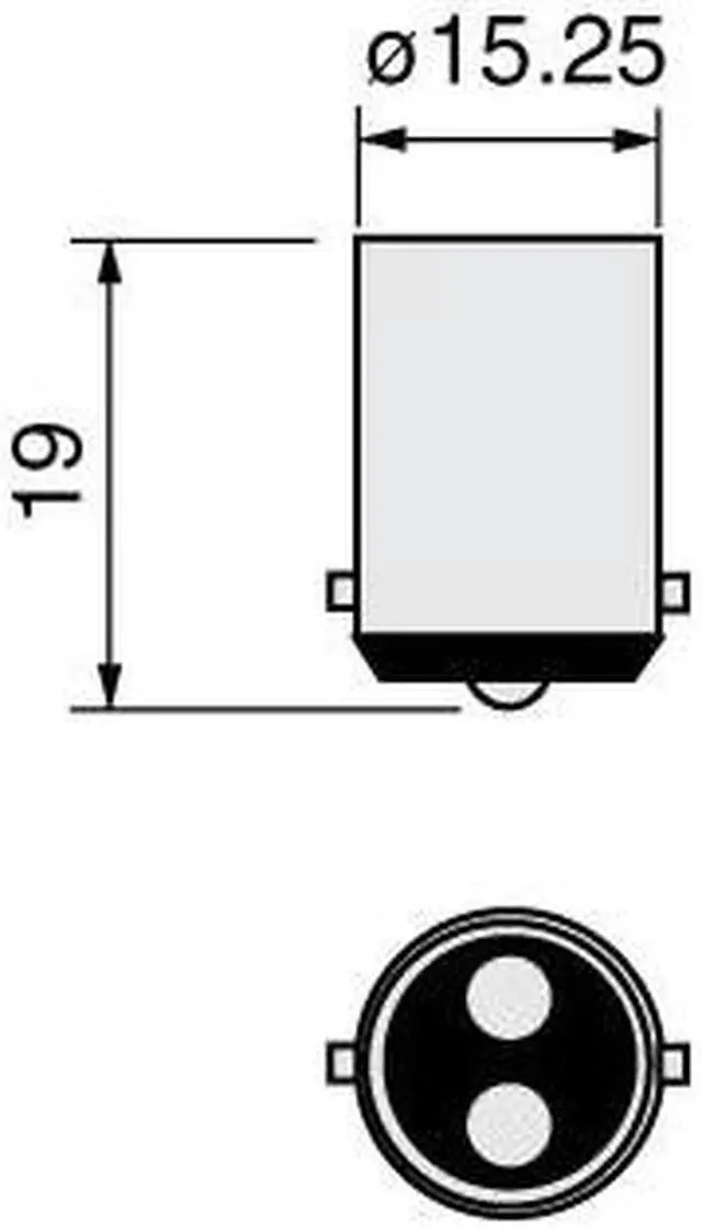 Alt view image 4 of 4 - Ushio 1000968 - JCV120V-100WGB/BA15D Bi Pin Base Single Ended Halogen Light Bulb