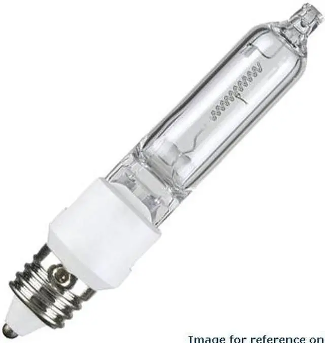 Alt view image 4 of 4 - Ushio 1000991 - JCV130V-250WGSN/E11 Screw Base Single Ended Halogen Light Bulb