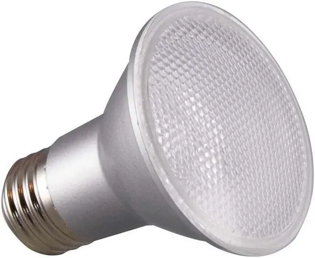 Alt view image 7 of 7 - Satco 50W Equivalent Warm White PAR20 Medium Dimmable LED Floodlight Light Bulb