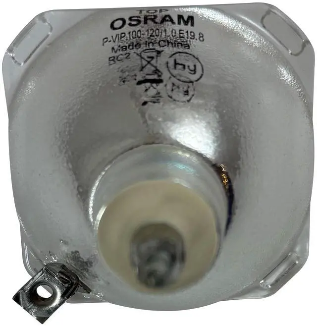 Alt view image 6 of 6 - 69506 Projector Bulb Osram P-VIP 100-120/1.0 E19.8 Original lamp