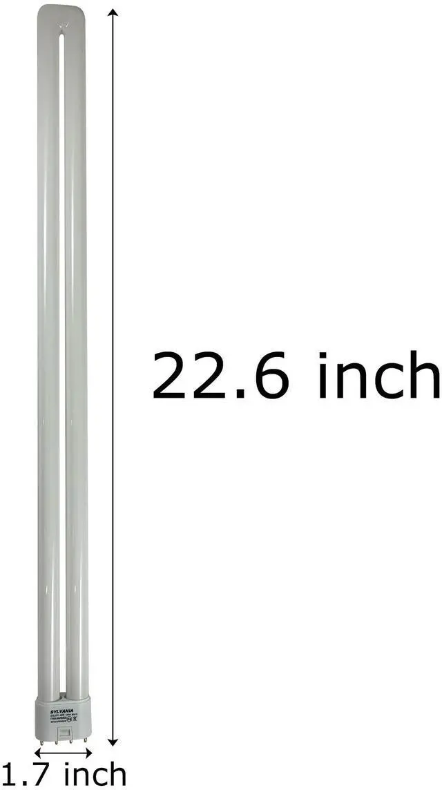 Alt view image 4 of 7 - Sylvania 20585 - FT40DL/835/RS/ECO Single Tube 4 Pin Base Compact Fluorescent Light Bulb