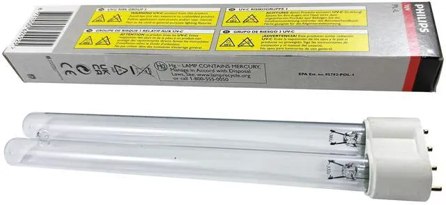 Alt view image 6 of 7 - Philips 18w TUV PL-L 18W/4P UVC 4-Pin 2G11 Base Germicidal lamp