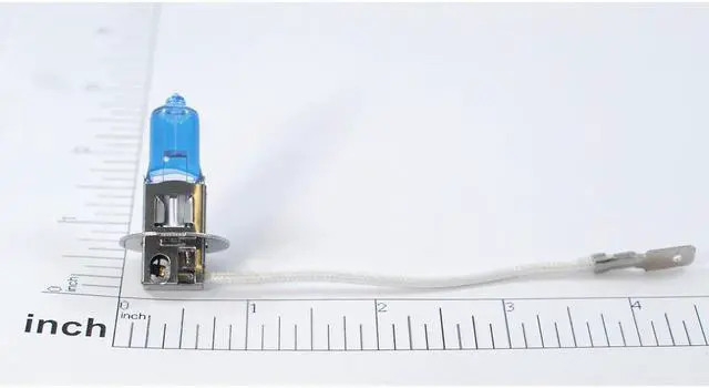 Alt view image 2 of 4 - BULBAMERICA H3 - 55W 12V Xenon White Twin Pack Halogen Light Bulb