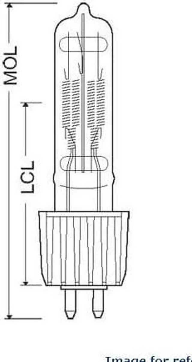 Alt view image 4 of 7 - Sylvania 54825 - HPL750/77 Projector Light Bulb