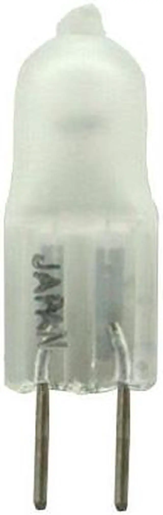 Alt view image 2 of 4 - Ushio 1000829 - JC12V-50WF/G6.35 C-6 2000 Hours Frosted Bi Pin Base Single Ended Halogen Light Bulb