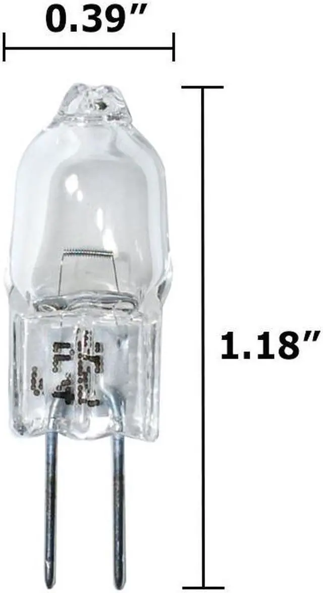 Alt view image 2 of 5 - Philips 6605 - 10w 6v G4 M42 Single Ended Halogen Light Bulb