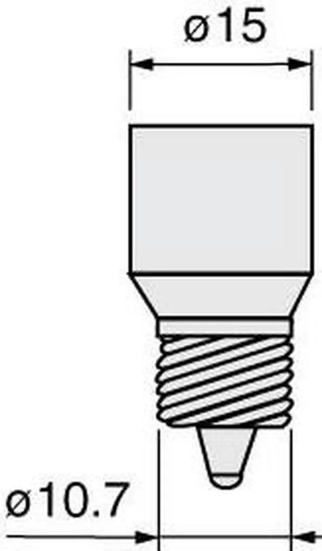 Alt view image 3 of 6 - USHIO JCV120V-40WGSN/E11/INC 40w E11 base Krypton Halogen Lamp