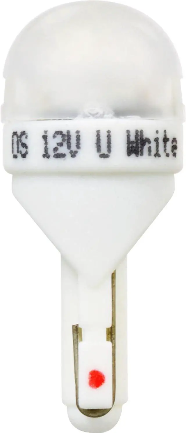 Alt view image 3 of 3 - SYLVANIA 194 T10 W5W White LED Automotive Bulb