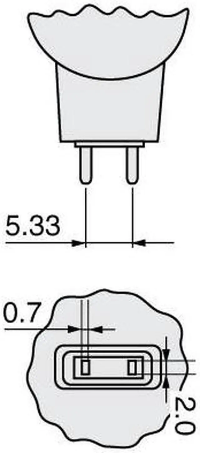 Alt view image 2 of 3 - Ushio 1000357 - ESH JCR82V-85W Projector Light Bulb
