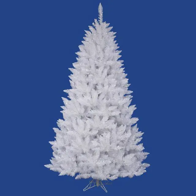 Main image of Vickerman 18416 - 5.5' x 40" Sparkle White Spruce Christmas Tree (A104155)
