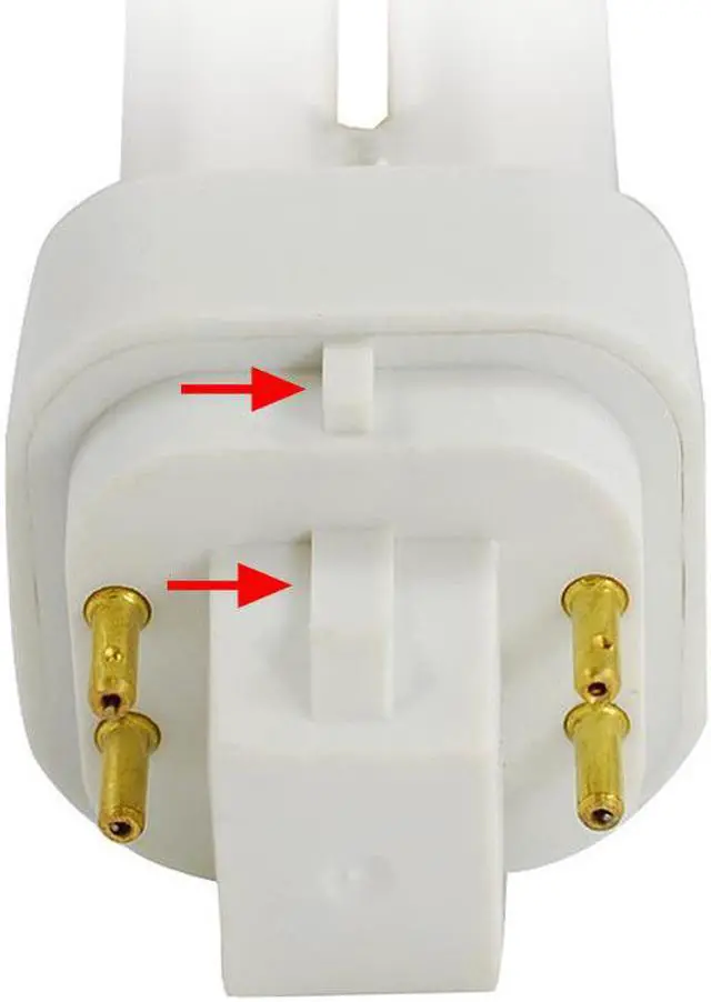 Alt view image 3 of 3 - Sylvania 13W 4-Pin G24Q-1 Plug-In base 2700K Compact Fluorescent bulb