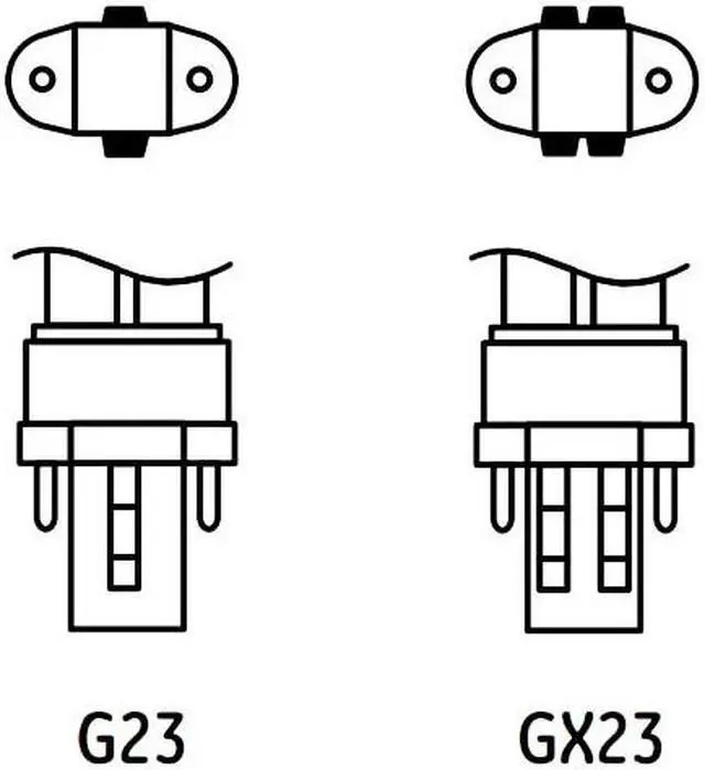 Alt view image 8 of 12 - Plug-In CFL Bulb, T4, 2-Pin (GX23), Lumens 710 lm, Dimmable No, Watts 13W
