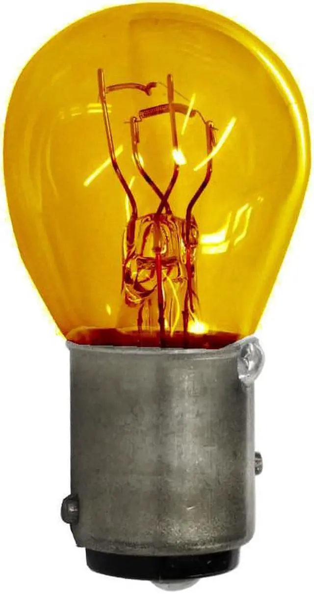 Alt view image 2 of 7 - GE 26975 1157 NA - Amber 27w S8 BAY15d 12.8v Miniature Automotive Light Bulb