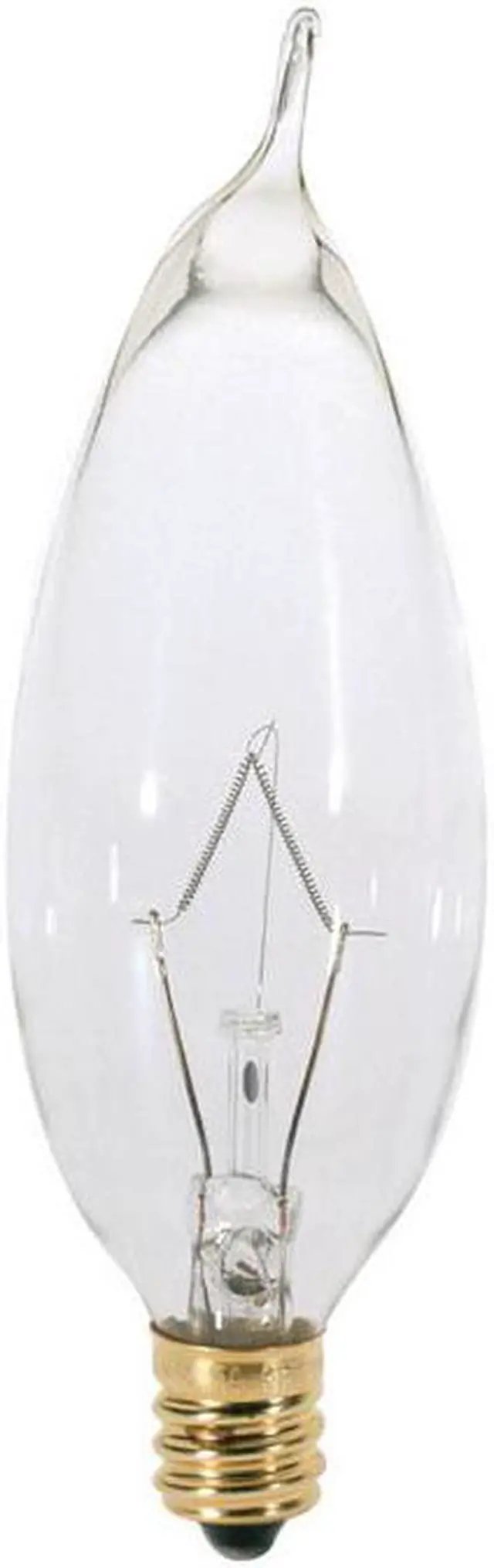 Alt view image 3 of 5 - Satco 03274 - 25CA8 S3274 CA8 Decor Light Bulb