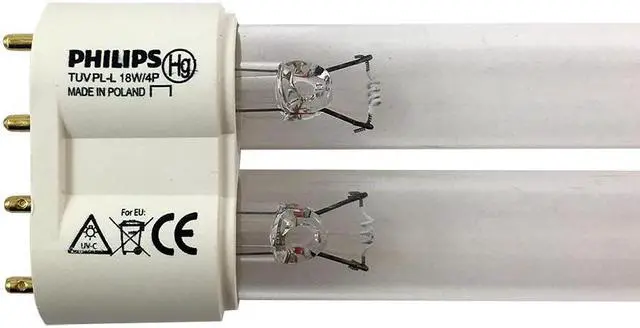Alt view image 3 of 7 - Philips 18w TUV PL-L 18W/4P UVC 4-Pin 2G11 Base Germicidal lamp