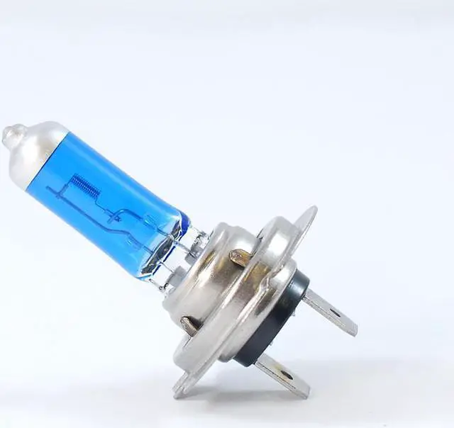 Alt view image 3 of 3 - BULBAMERICA H7 - 100W 12V Xenon White Twin Pack Halogen Light Bulb