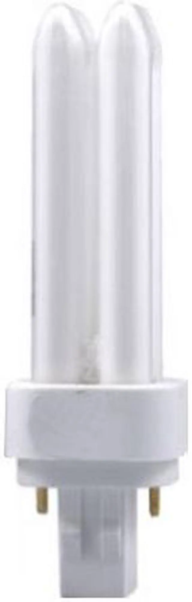 Alt view image 3 of 4 - Sylvania 21119 - CF13DD/830/ECO Double Tube 2 Pin Base Compact Fluorescent Light Bulb