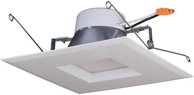 Main image of 15W 5-6in. Square Trim Recessed LED 120V 2700K Warm White Downlight Retrofit
