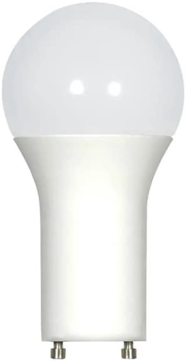Alt view image 2 of 2 - Satco 29841 - 9.8A19/OMNI/220/LED/35K/GU24  S29841 A19 A Line Pear LED Light Bulb