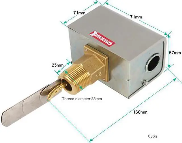 Alt view image 3 of 7 - ELECALL Water/Paddle Flow Sensors water level controll flow switch liquid sensor