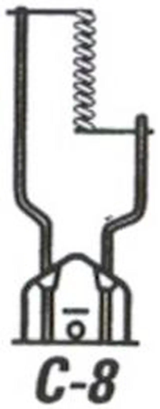 Alt view image 4 of 8 - Ushio 1003092 - JD120V-100WF/E11 Screw Base Single Ended Halogen Light Bulb