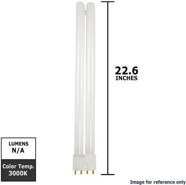 Alt view image 3 of 6 - Sylvania 20584 - FT40DL/830/RS Single Tube 4 Pin Base Compact Fluorescent Light Bulb