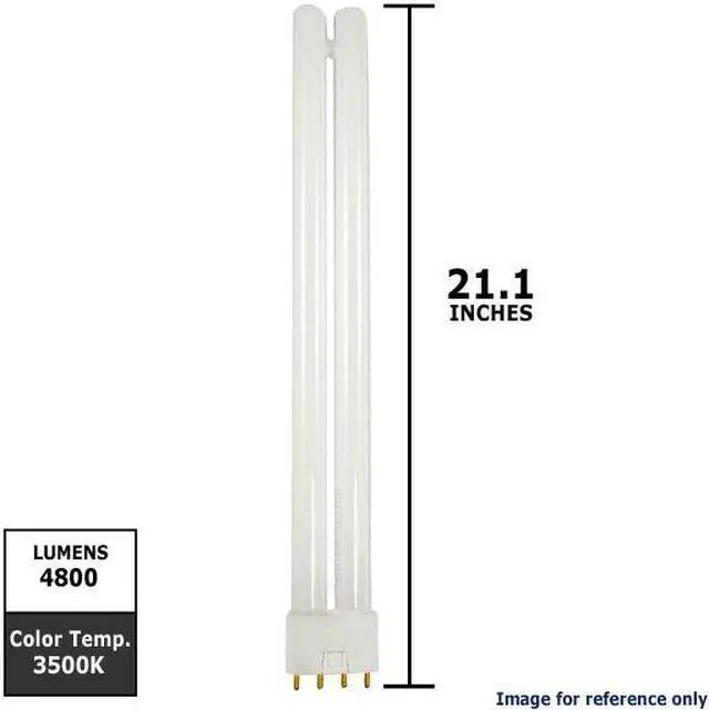 Alt view image 3 of 8 - Sylvania 20591 - FT55DL/835 Single Tube 4 Pin Base Compact Fluorescent Light Bulb