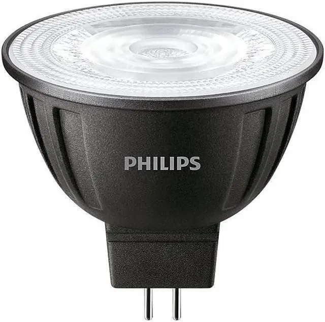 Main image of PHILIPS 7W MR16 LED Bright White 3000K Flood Bulb - 42w equiv.